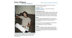 Desktop Screenshot of emyrwilliams.org