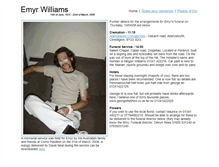 Tablet Screenshot of emyrwilliams.org